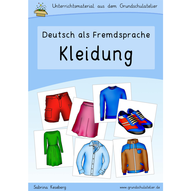 Unterrichtsmaterial für DaF/DaZ zum Thema Kleidung