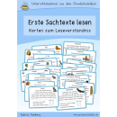 Erste Sachtexte lesen (Lesekartei)