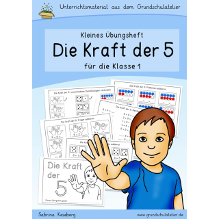 Kraft der 5 (Übungsheft, Mathe, Klasse 1)